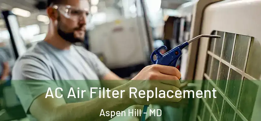 AC Air Filter Replacement Aspen Hill - MD