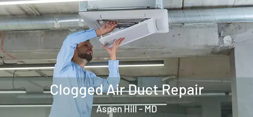  Clogged Air Duct Repair Aspen Hill - MD